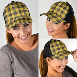 ScotsTee Shop Scottish MacLeod of Lewis Ancient Clan Tartan Half Net Cap Baseball Mesh Back Cap