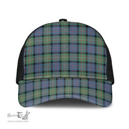 ScotsTee Shop Scottish MacDonnell of Glengarry Ancient Clan Tartan Half Net Cap Baseball Mesh Back Cap