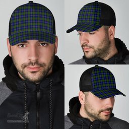 ScotsTee Shop Scottish MacLeod of Harris Modern Clan Tartan Half Net Cap Baseball Mesh Back Cap