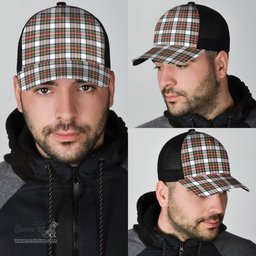ScotsTee Shop Scottish Stewart Dress Modern Clan Tartan Half Net Cap Baseball Mesh Back Cap