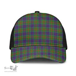 ScotsTee Shop Scottish Stewart of Appin Hunting Modern Clan Tartan Half Net Cap Baseball Mesh Back Cap