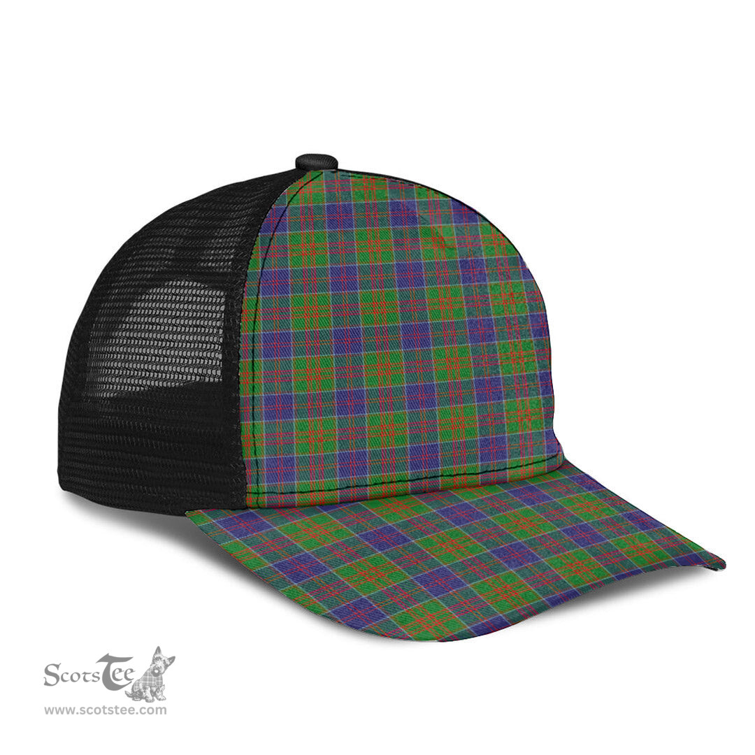 ScotsTee Shop Scottish Stewart of Appin Hunting Modern Clan Tartan Half Net Cap Baseball Mesh Back Cap