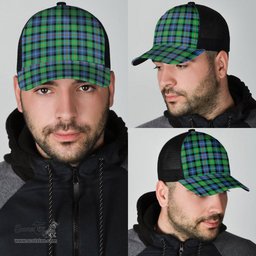 ScotsTee Shop Scottish Murray of Atholl Ancient Clan Tartan Half Net Cap Baseball Mesh Back Cap
