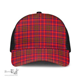 ScotsTee Shop Scottish Murray of Tulloch Modern Clan Tartan Half Net Cap Baseball Mesh Back Cap