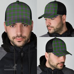 ScotsTee Shop Scottish Strange of Balkaskie Clan Tartan Half Net Cap Baseball Mesh Back Cap