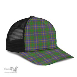 ScotsTee Shop Scottish Strange of Balkaskie Clan Tartan Half Net Cap Baseball Mesh Back Cap