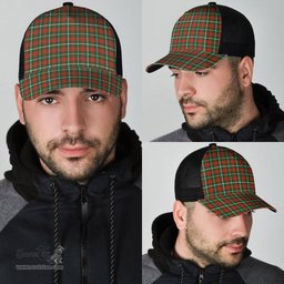 ScotsTee Shop Scottish Prince of Wales Clan Tartan Half Net Cap Baseball Mesh Back Cap