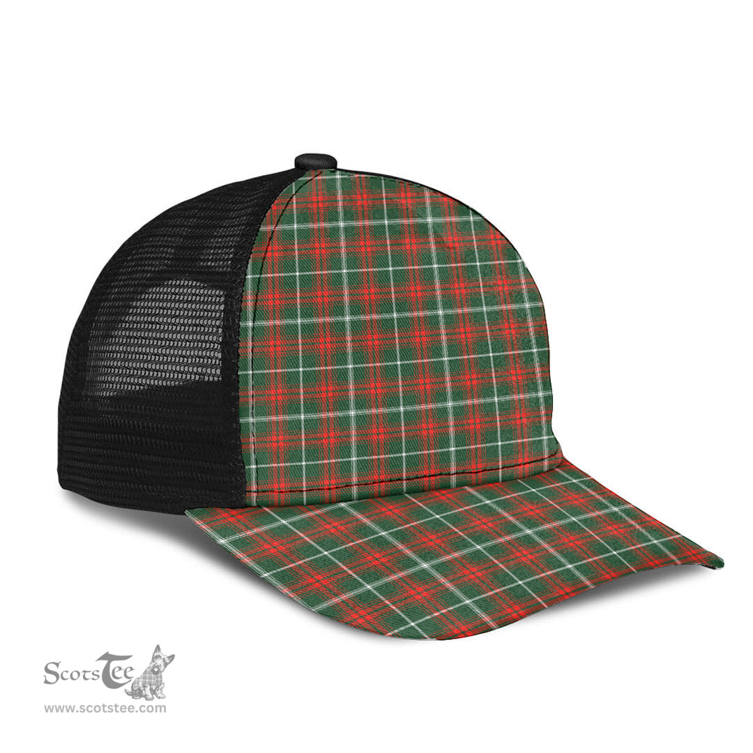 ScotsTee Shop Scottish Prince of Wales Clan Tartan Half Net Cap Baseball Mesh Back Cap