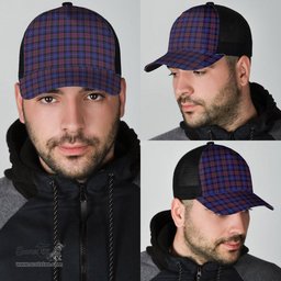 ScotsTee Shop Scottish Pride of Scotland Clan Tartan Half Net Cap Baseball Mesh Back Cap