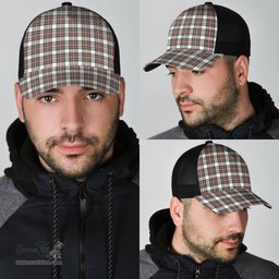 ScotsTee Shop Scottish Stewart Dress Ancient Clan Tartan Half Net Cap Baseball Mesh Back Cap