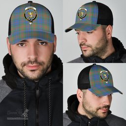 ScotsTee Shop Scottish Stewart of Appin Hunting Ancient Clan Crest Tartan Half Net Cap Baseball Mesh Back Cap