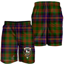 ScotsTee Shop Scottish Cochrane Modern Clan Crest Mens Tartan Short
