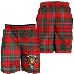 ScotsTee Shop Scottish Cumming Modern Clan Crest Mens Tartan Short