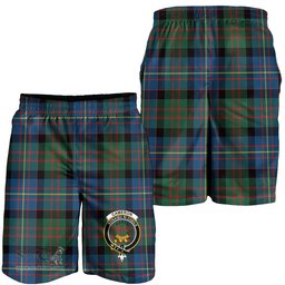 ScotsTee Shop Scottish Cameron of Erracht Ancient Clan Crest Mens Tartan Short