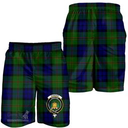 ScotsTee Shop Scottish Dundas Modern 02 Clan Crest Mens Tartan Short