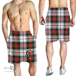 ScotsTee Shop Scottish MacDuff Dress Modern Clan Crest Mens Tartan Short