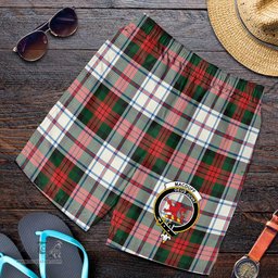 ScotsTee Shop Scottish MacDuff Dress Modern Clan Crest Mens Tartan Short