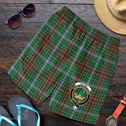 ScotsTee Shop Scottish Gayre Clan Crest Mens Tartan Short