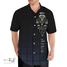 ScotsTee Shop Scottish Hope (Vere-Weir) Clan Crest Tartan Alba Gu Brath Celtic Inspired Tartan Short Sleeve Shirt