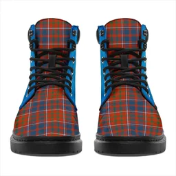 ScotsTee Shop Scottish Cameron Of Lochiel Ancient Clan Tartan Celtic Thistle All Season Boots