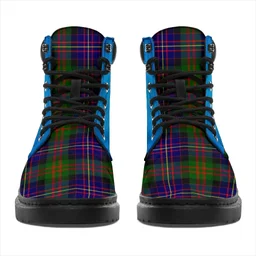 ScotsTee Shop Scottish Cameron Of Erracht Modern Clan Tartan Celtic Thistle All Season Boots