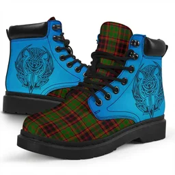 ScotsTee Shop Scottish Buchan Modern Clan Tartan Celtic Thistle All Season Boots