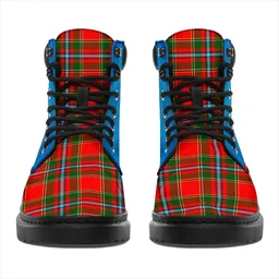 ScotsTee Shop Scottish Drummond Of Perth Clan Tartan Celtic Thistle All Season Boots