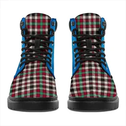 ScotsTee Shop Scottish Borthwick Dress Ancient Clan Tartan Celtic Thistle All Season Boots