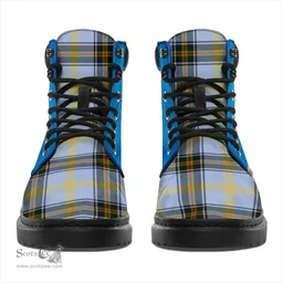 ScotsTee Shop Scottish Bell Of The Borders Clan Tartan Celtic Thistle All Season Boots