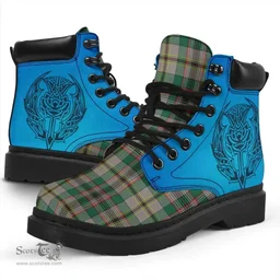 ScotsTee Shop Scottish Craig Ancient Clan Tartan Celtic Thistle All Season Boots