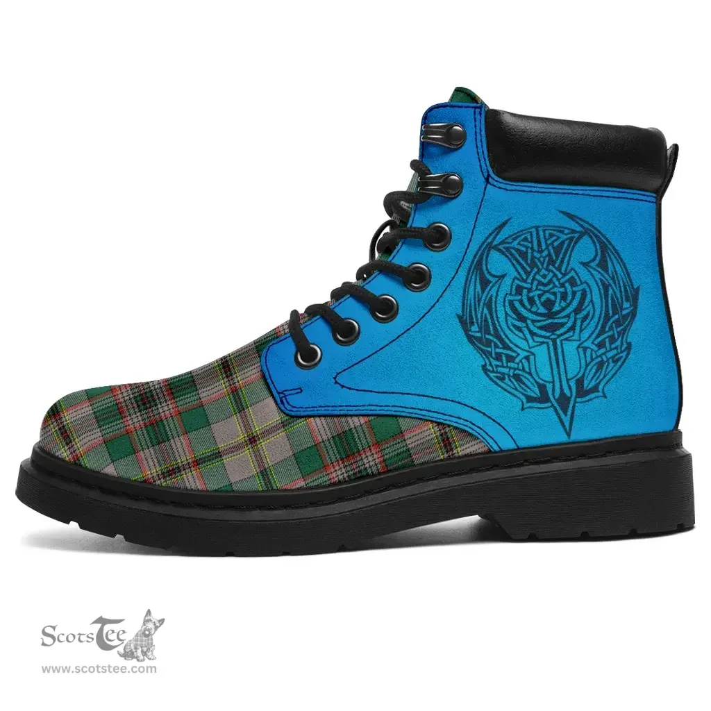 ScotsTee Shop Scottish Craig Ancient Clan Tartan Celtic Thistle All Season Boots