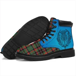 ScotsTee Shop Scottish Cumming Hunting Ancient Clan Tartan Celtic Thistle All Season Boots