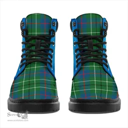 ScotsTee Shop Scottish Duncan Ancient Clan Tartan Celtic Thistle All Season Boots
