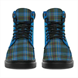 ScotsTee Shop Scottish Cockburn Modern Clan Tartan Celtic Thistle All Season Boots