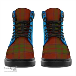 ScotsTee Shop Scottish Drummond Clan Clan Tartan Celtic Thistle All Season Boots