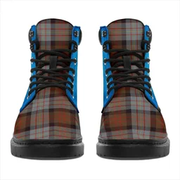 ScotsTee Shop Scottish Cameron Of Erracht Weathered Clan Tartan Celtic Thistle All Season Boots