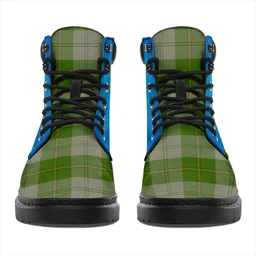 ScotsTee Shop Scottish Cunningham Dress Green Dancers Clan Tartan Celtic Thistle All Season Boots