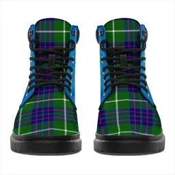 ScotsTee Shop Scottish Macintyre Hunting Modern Clan Tartan Celtic Thistle All Season Boots