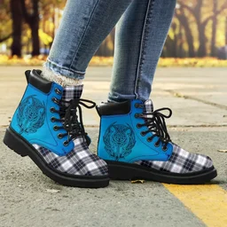 ScotsTee Shop Scottish Macrae Dress Modern Clan Tartan Celtic Thistle All Season Boots