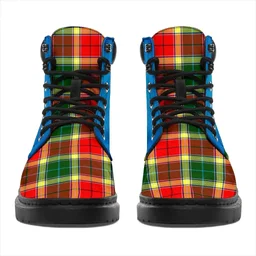 ScotsTee Shop Scottish Gibbs Clan Tartan Celtic Thistle All Season Boots