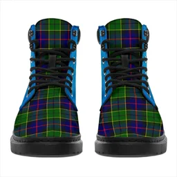 ScotsTee Shop Scottish Forsyth Modern Clan Tartan Celtic Thistle All Season Boots