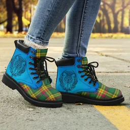 ScotsTee Shop Scottish Macmillan Old Ancient Clan Tartan Celtic Thistle All Season Boots
