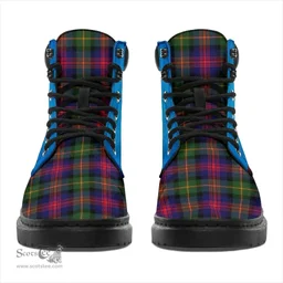 ScotsTee Shop Scottish Logan Modern Clan Tartan Celtic Thistle All Season Boots