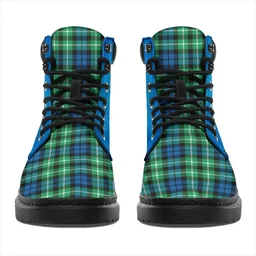 ScotsTee Shop Scottish Graham Of Montrose Ancient Clan Tartan Celtic Thistle All Season Boots