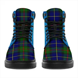 ScotsTee Shop Scottish Macleod Of Harris Modern Clan Tartan Celtic Thistle All Season Boots