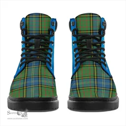 ScotsTee Shop Scottish Macmillan Hunting Ancient Clan Tartan Celtic Thistle All Season Boots
