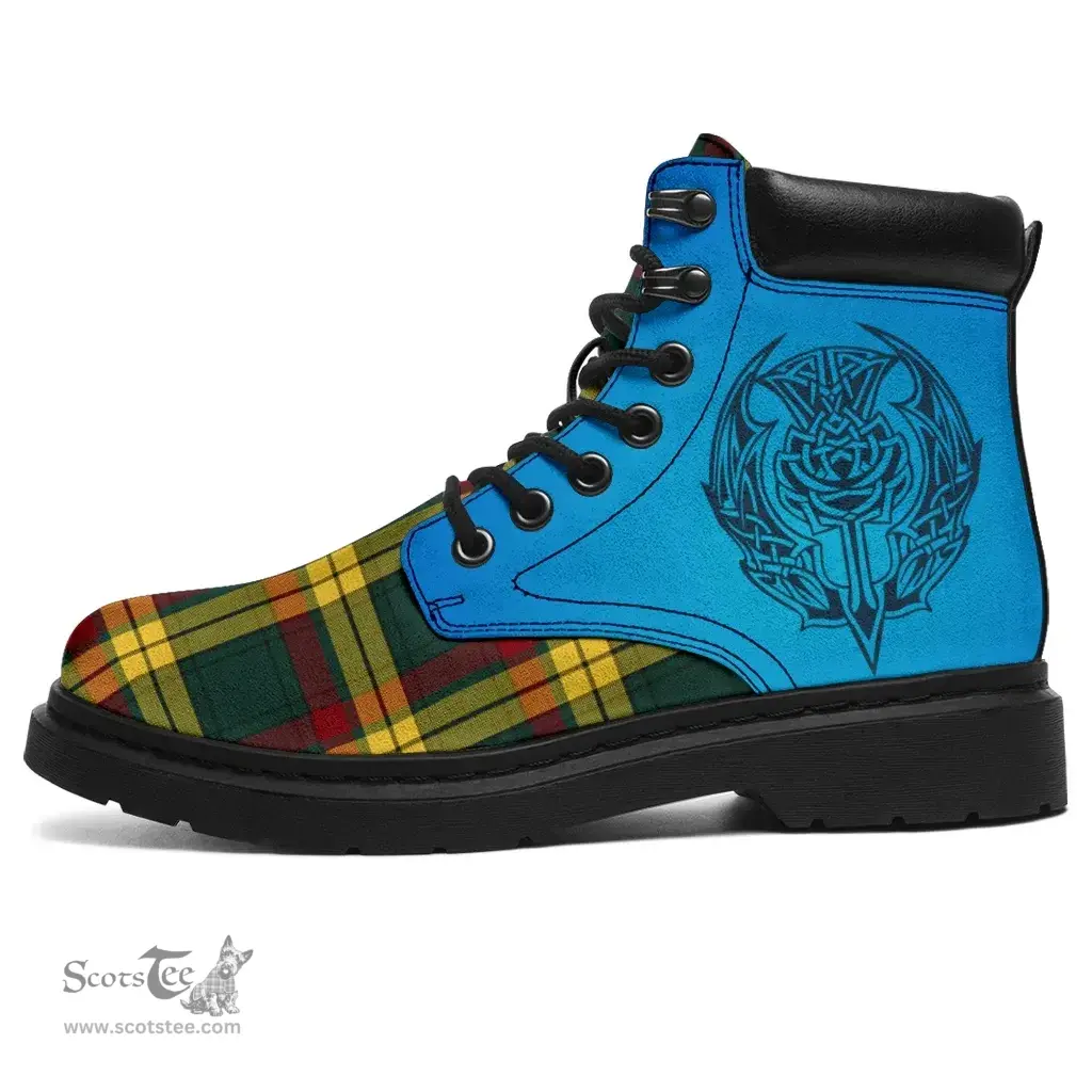 ScotsTee Shop Scottish Macmillan Old Modern Clan Tartan Celtic Thistle All Season Boots