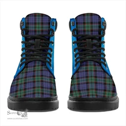 ScotsTee Shop Scottish Fletcher Modern Clan Tartan Celtic Thistle All Season Boots