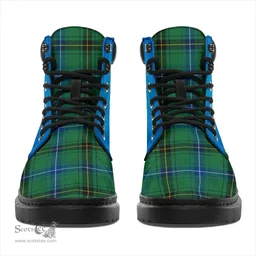 ScotsTee Shop Scottish Henderson Ancient Clan Tartan Celtic Thistle All Season Boots