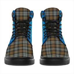 ScotsTee Shop Scottish Gordon Weathered Clan Tartan Celtic Thistle All Season Boots